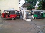 Three wheelers in Kandy